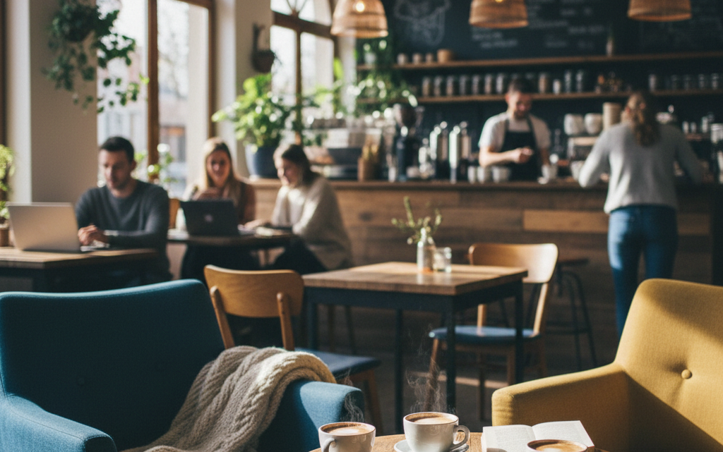 Oplev hyggen på din lokale café