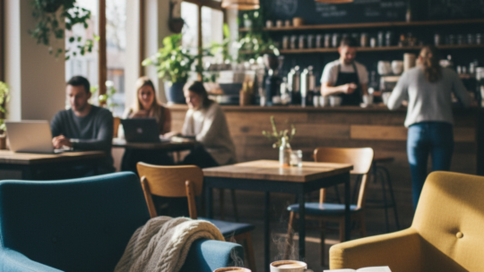Oplev hyggen på din lokale café